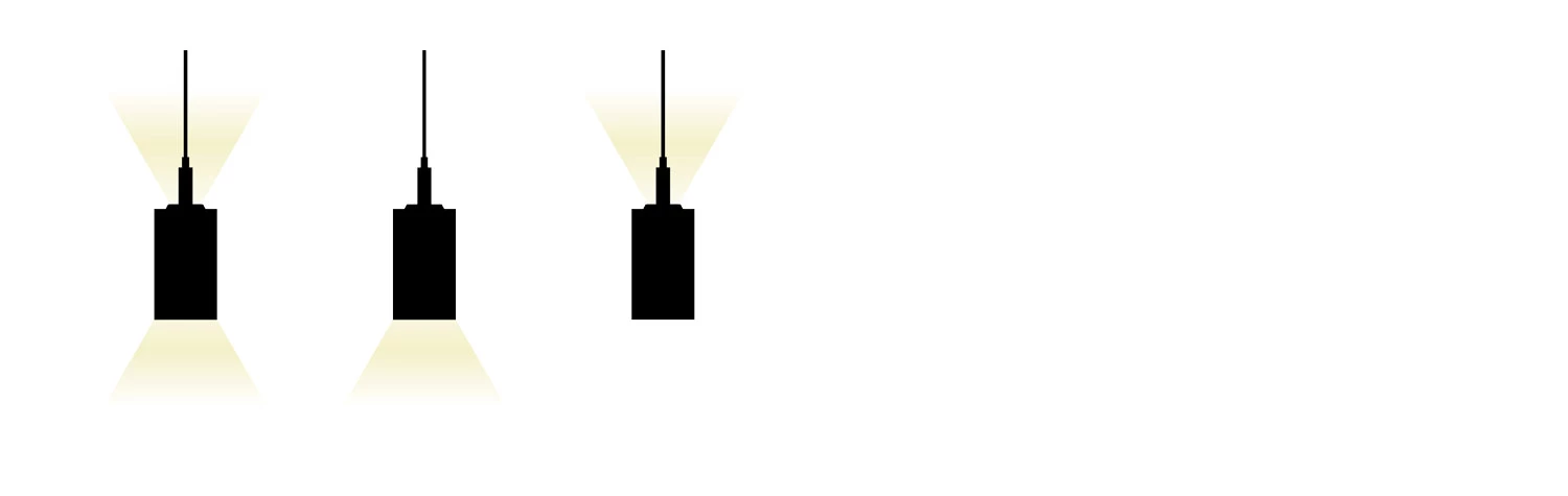 Forties Gerade Module Indirekt Direkt Licht