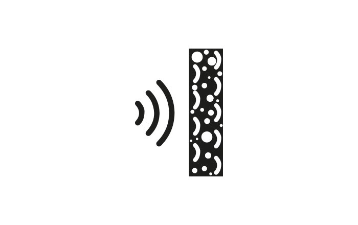 Akustik Leuchte Grafik Diffusion