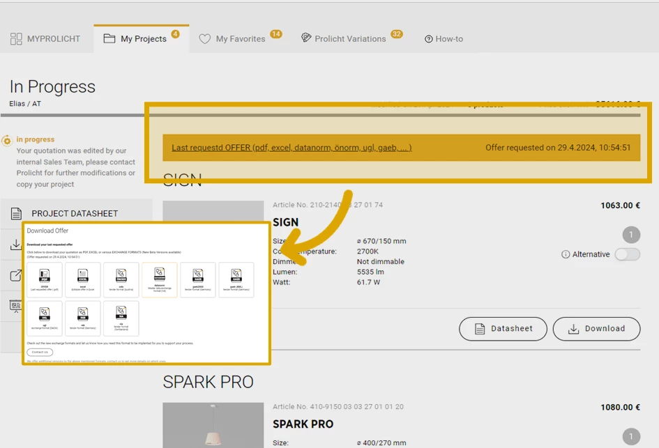 Exchangeformats