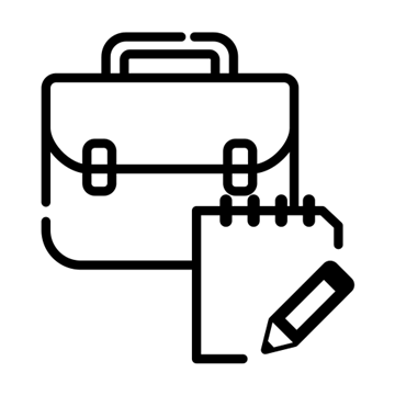 Praktikum Icon Schwarz Transparent